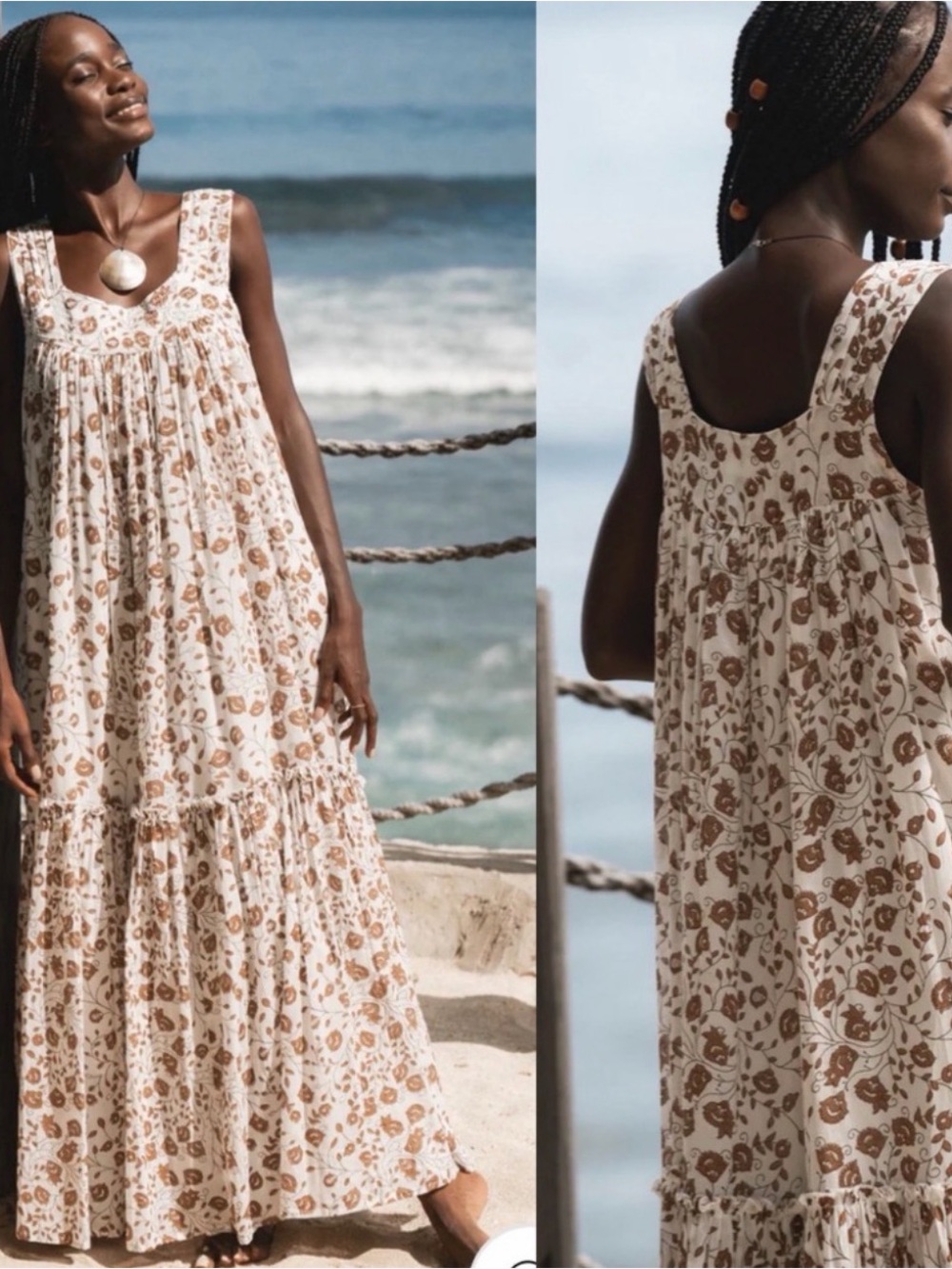 DAUGHTERS OF INDIA Lopa Maxi Dress size Small - Picture 2 of 14
